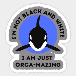 Funny Orca Sticker